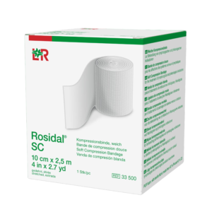 חבישת לחץ רכה (ריפוד) הגנה על עור רגיש ROSIDAL SC