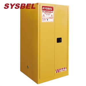 ארון בטיחות לאחסון נוזלים דליקים וכימיקלים SYSBEL דגם WA810550 (207 ל')