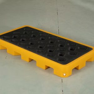 מעמד אצירה ל-2 חביות – דגם 2 Drums Spill Containment Pallet